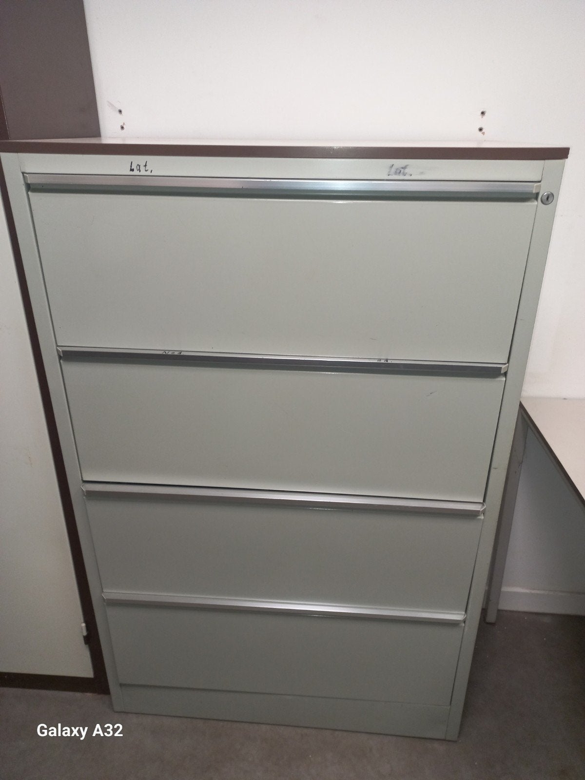 4 laden hangmappen kast, Ophalen, Zo goed als nieuw, 25 tot 50 cm, Minder dan 100 cm