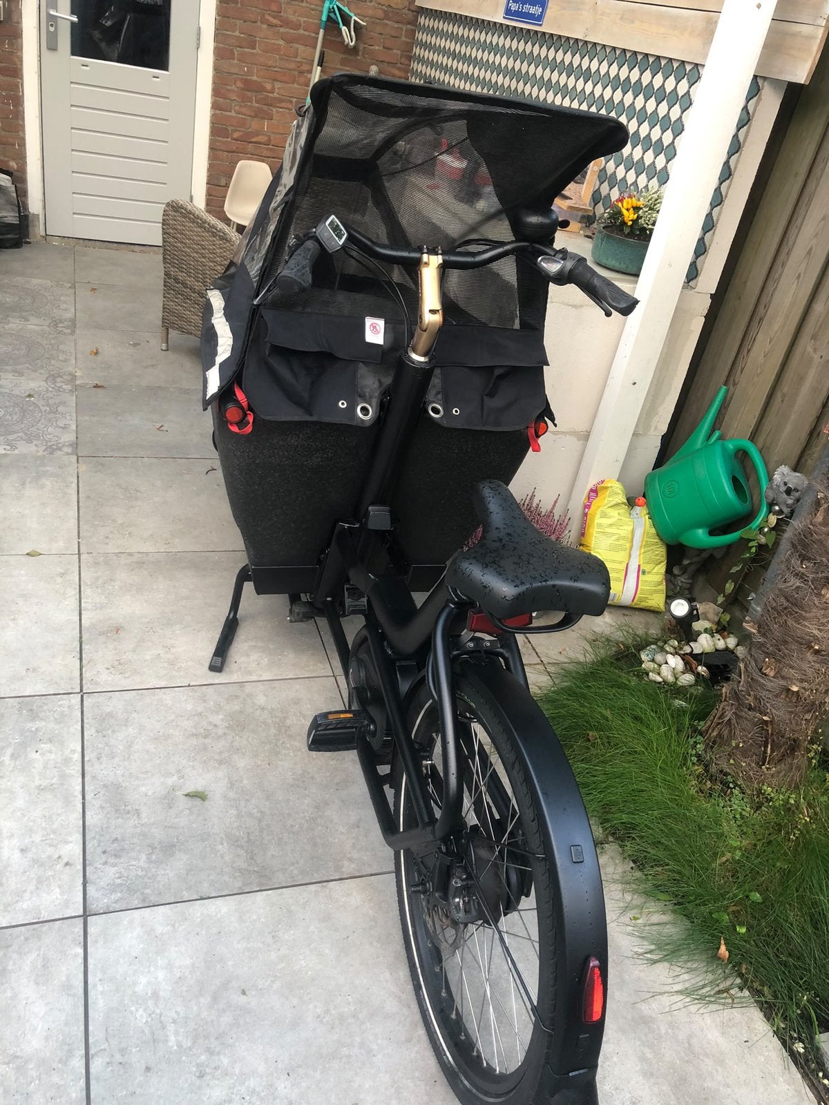 Urban Arrow Performance Line 2023–12.000 km-regenhuif, Ophalen, Gebruikt, 3 kinderen, Huif
