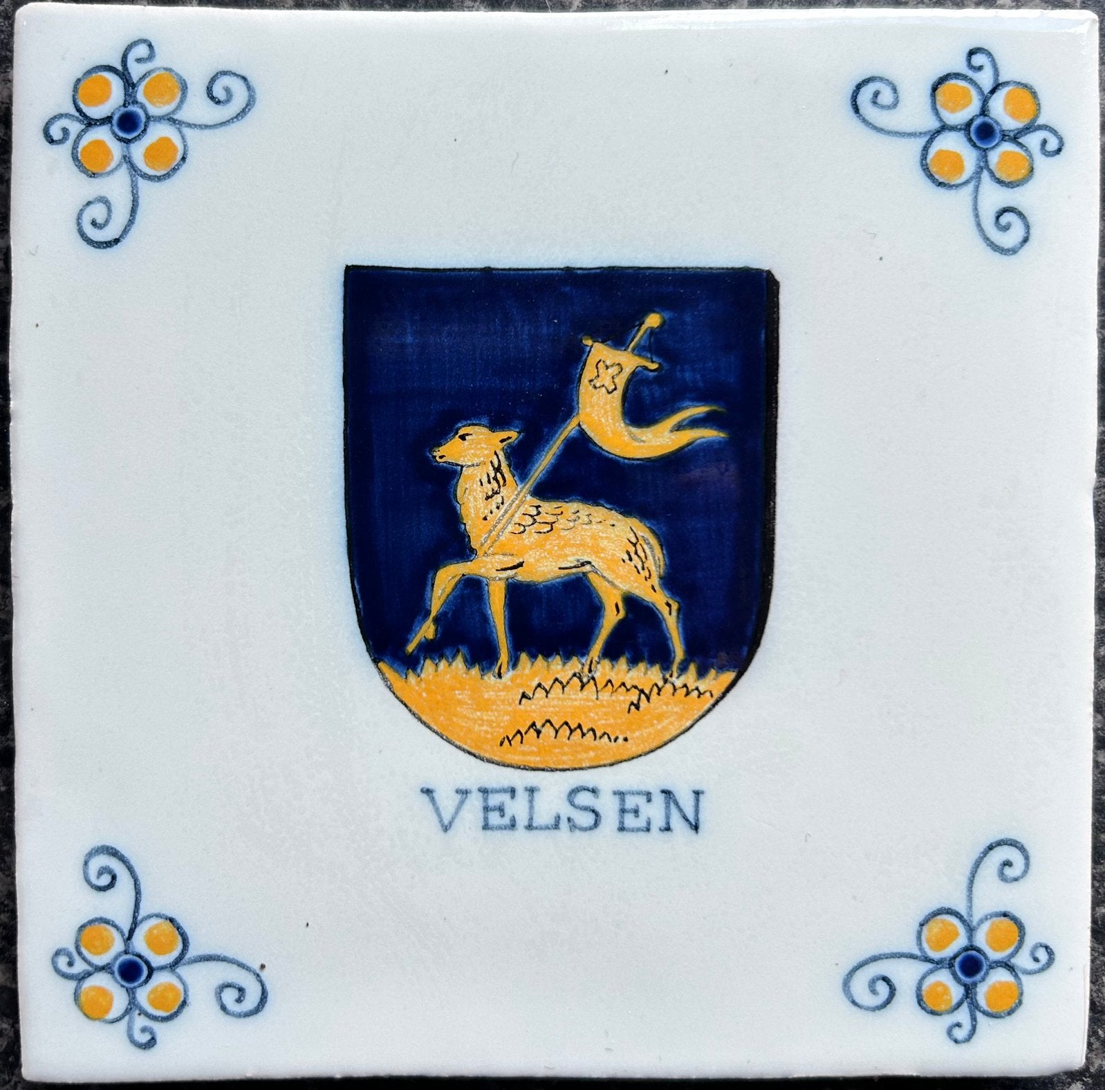 Tichelaar Makkum tegeltje, Antiek en Kunst, Ophalen of Verzenden