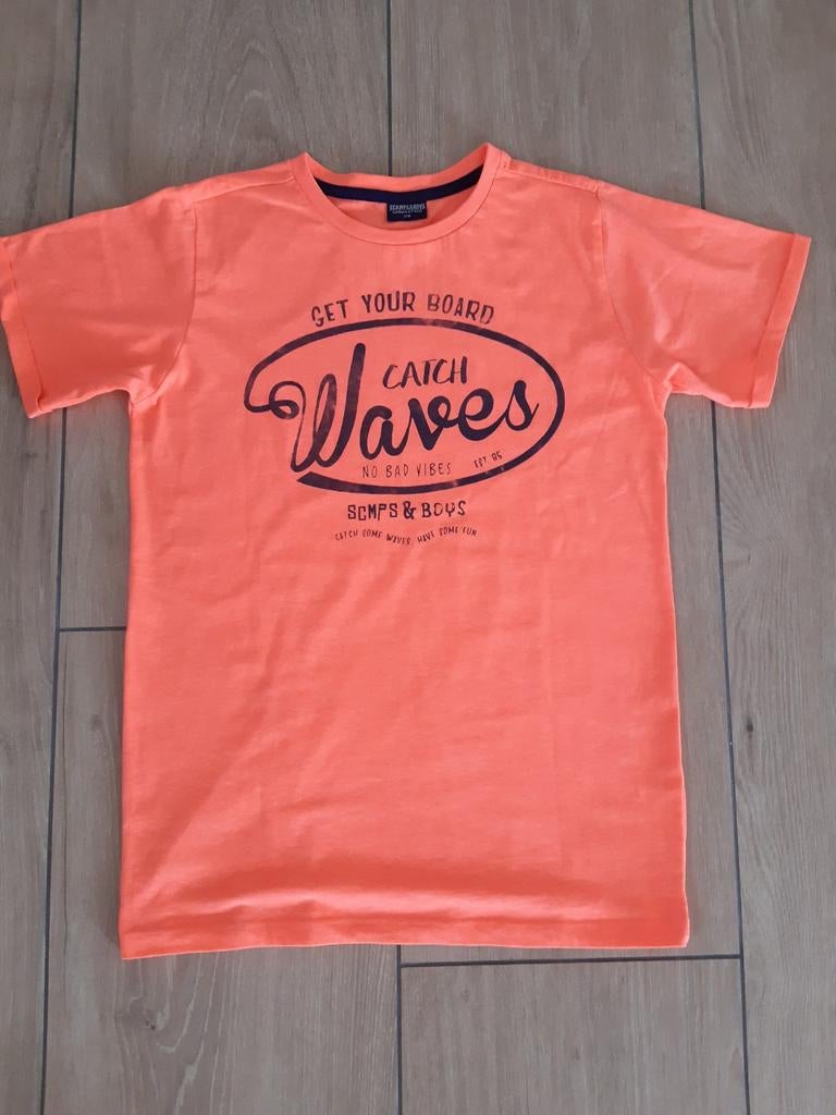 Oranje Scamps & Boys shirt mt.170 Nieuw!, Nieuw, Shirt of Longsleeve, Jongen, Scamps & Boys