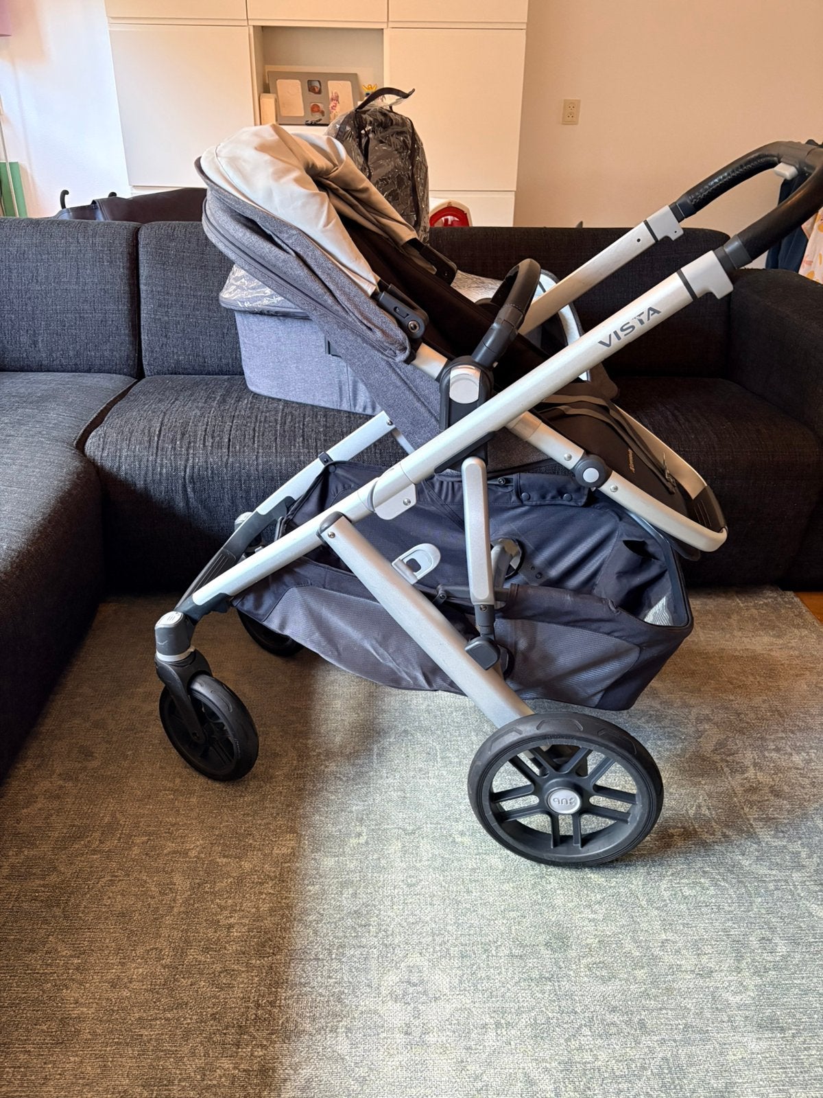 Uppababy vista v2 compleet, Kinderen en Baby's, Buggy's, Ophalen, Gebruikt, Overige merken