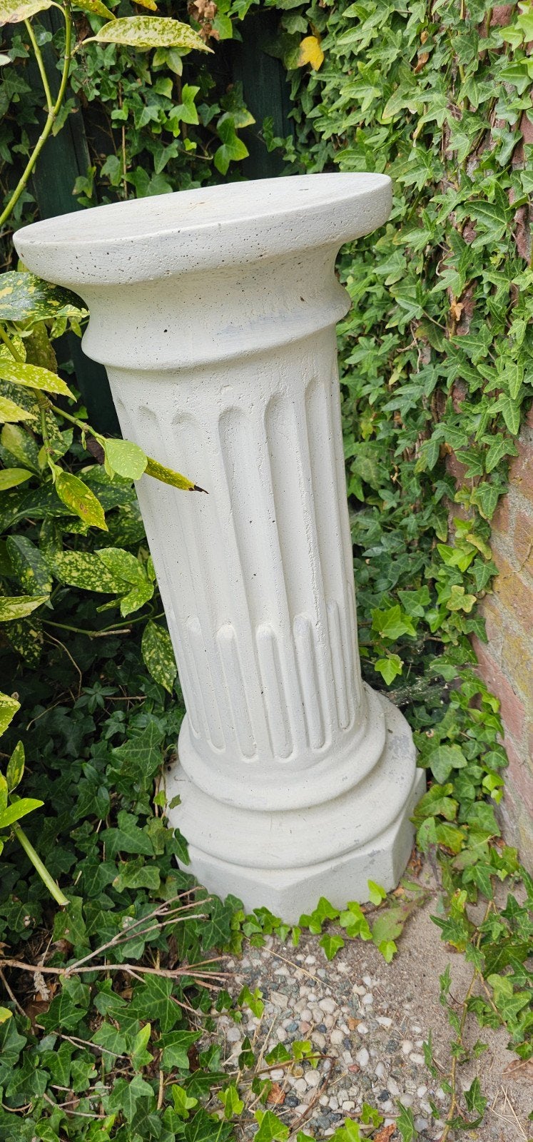 Decoratieve betonnen zuil voor tuin of interieur, Tuin en Terras, Ophalen, Gebruikt