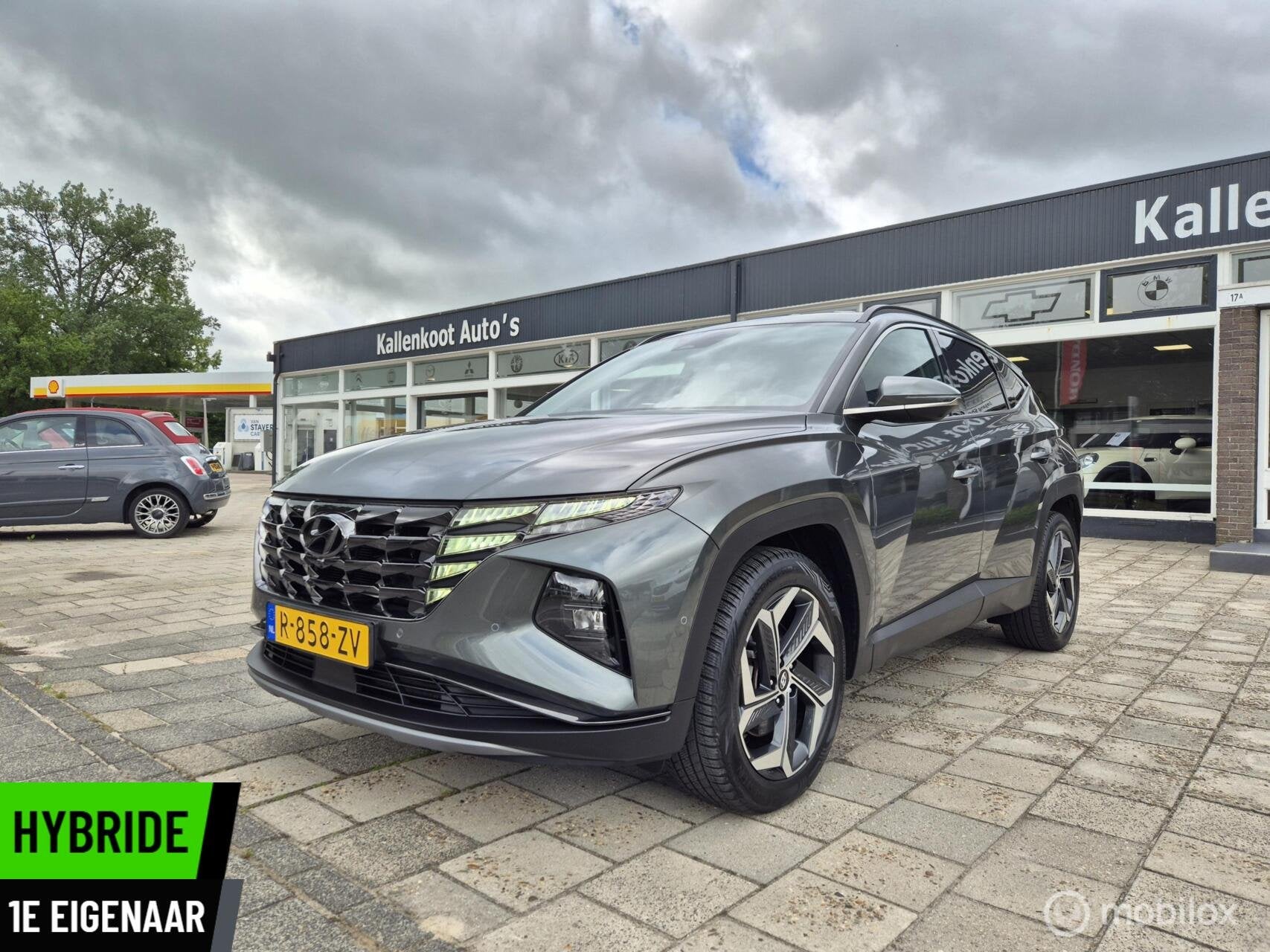 Hyundai Tucson 1.6 T-GDI HEV Premium, Leer, 360 Camera, NAP!, Auto's, Hyundai, Bedrijf, Te koop, Tucson, 360° camera, ABS, Adaptive Cruise Control