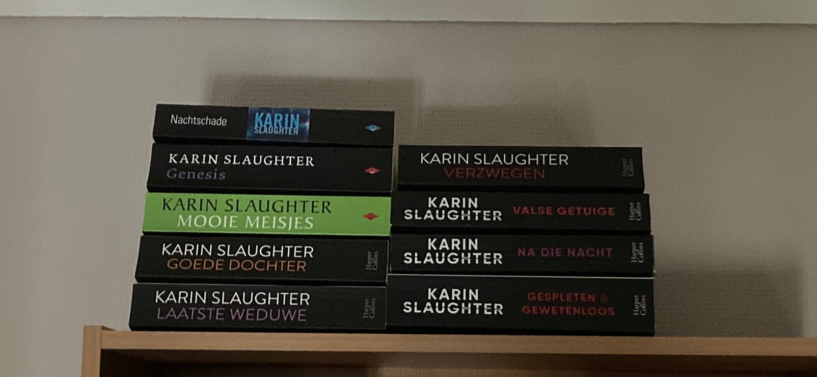 10 thrillers van Karin Slaughter in zeer nette staat, Boeken, Ophalen of Verzenden, Gelezen, Nederland