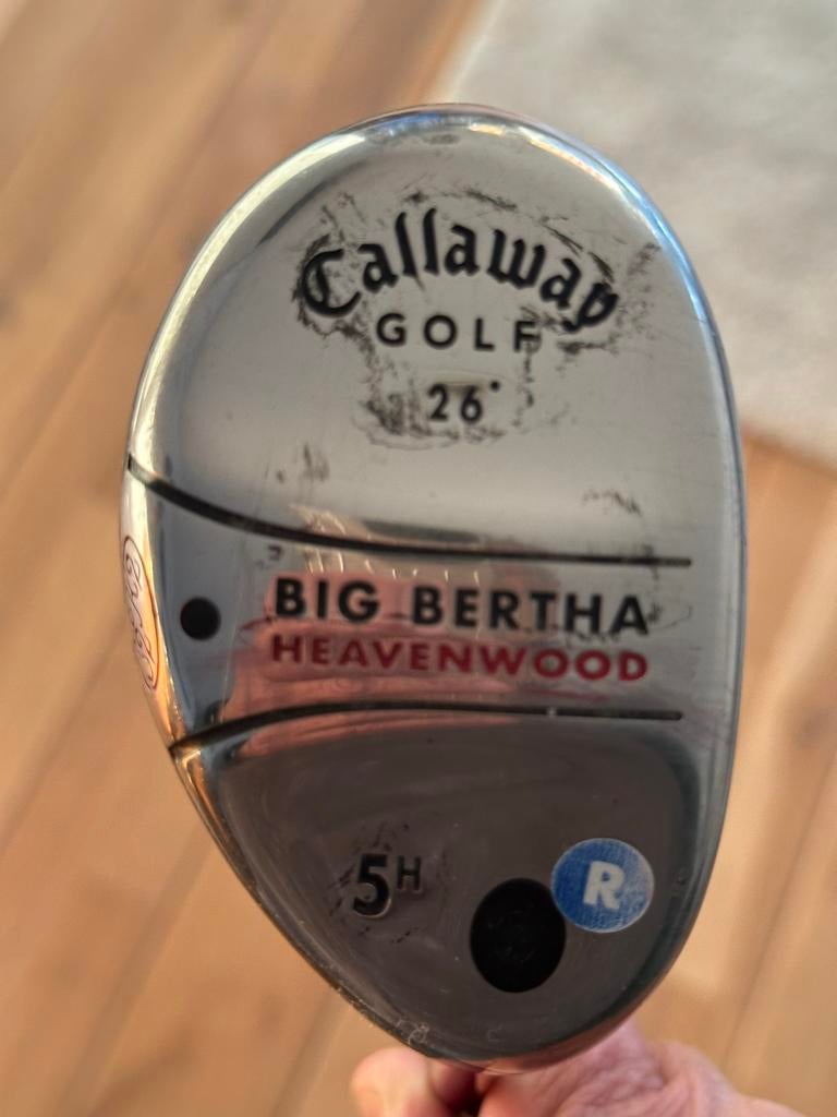 Callaway Big Bertha Heavenwood 5H Rescue Club 26 Regular, Sport en Fitness, Golf, Ophalen, Gebruikt, Club, Callaway