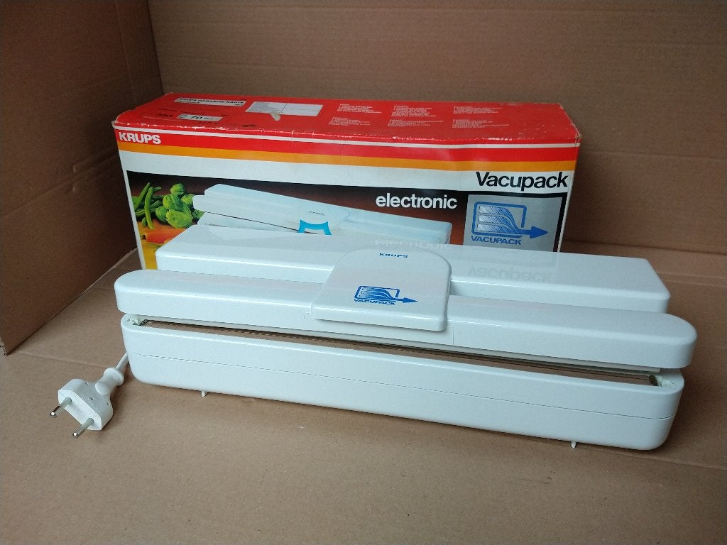 Vacuum verpakkings seal machine Krups Vacupack 383, Kunststof, Ophalen of Verzenden, Wit, Overige merken
