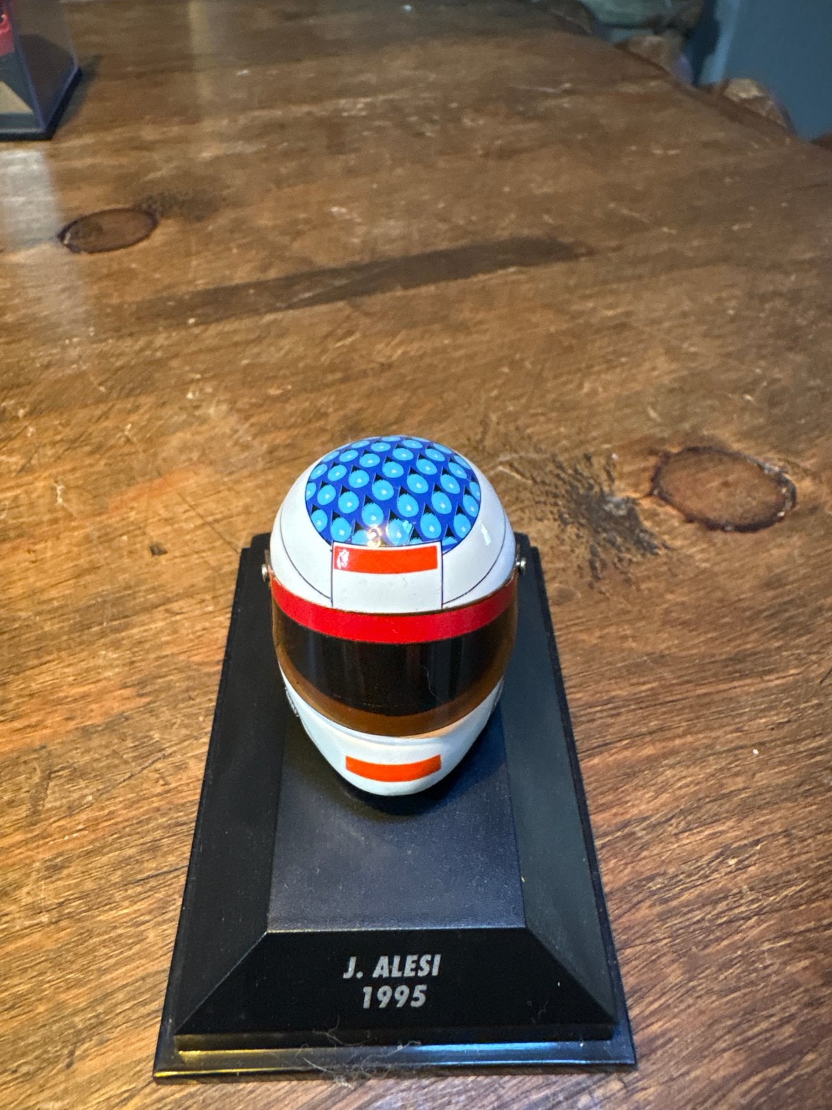 Minichamps 1:8 Formule 1 Helm J. Alesi 1995 Miniatuur, Ophalen of Verzenden, Zo goed als nieuw, Formule 1