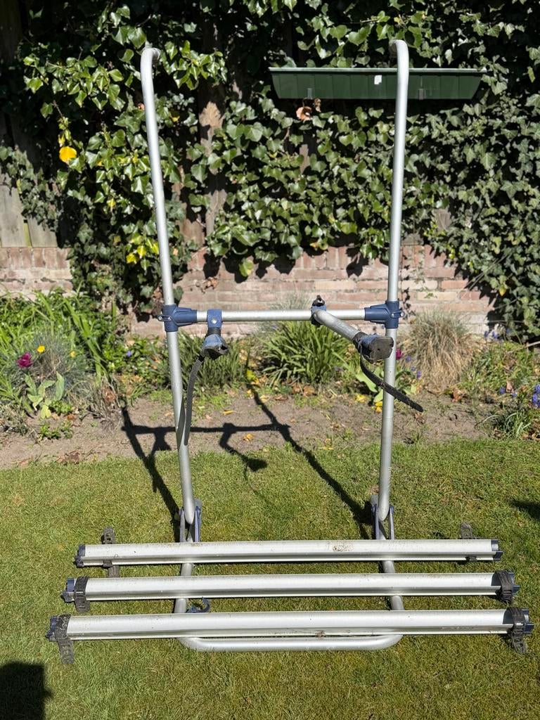 Omni Thule Fietsendrager voor 3 fietsen - Gebruikt, Auto diversen, Fietsendragers, Ophalen, 3 fietsen of meer, Gebruikt, Achterklepdrager