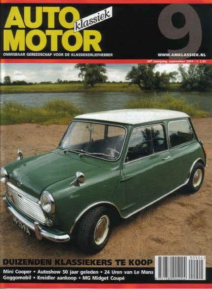 AMK 9 2004 : Austin Mini Cooper S - Goggomobil - Kreidler, Ophalen of Verzenden, Gelezen, Algemeen