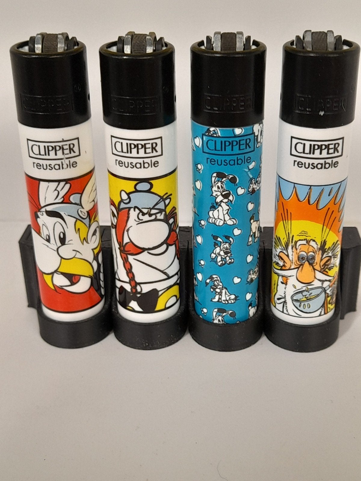 asterix en obelix clipper aanstekers set., Ophalen of Verzenden, Nieuw, Aansteker