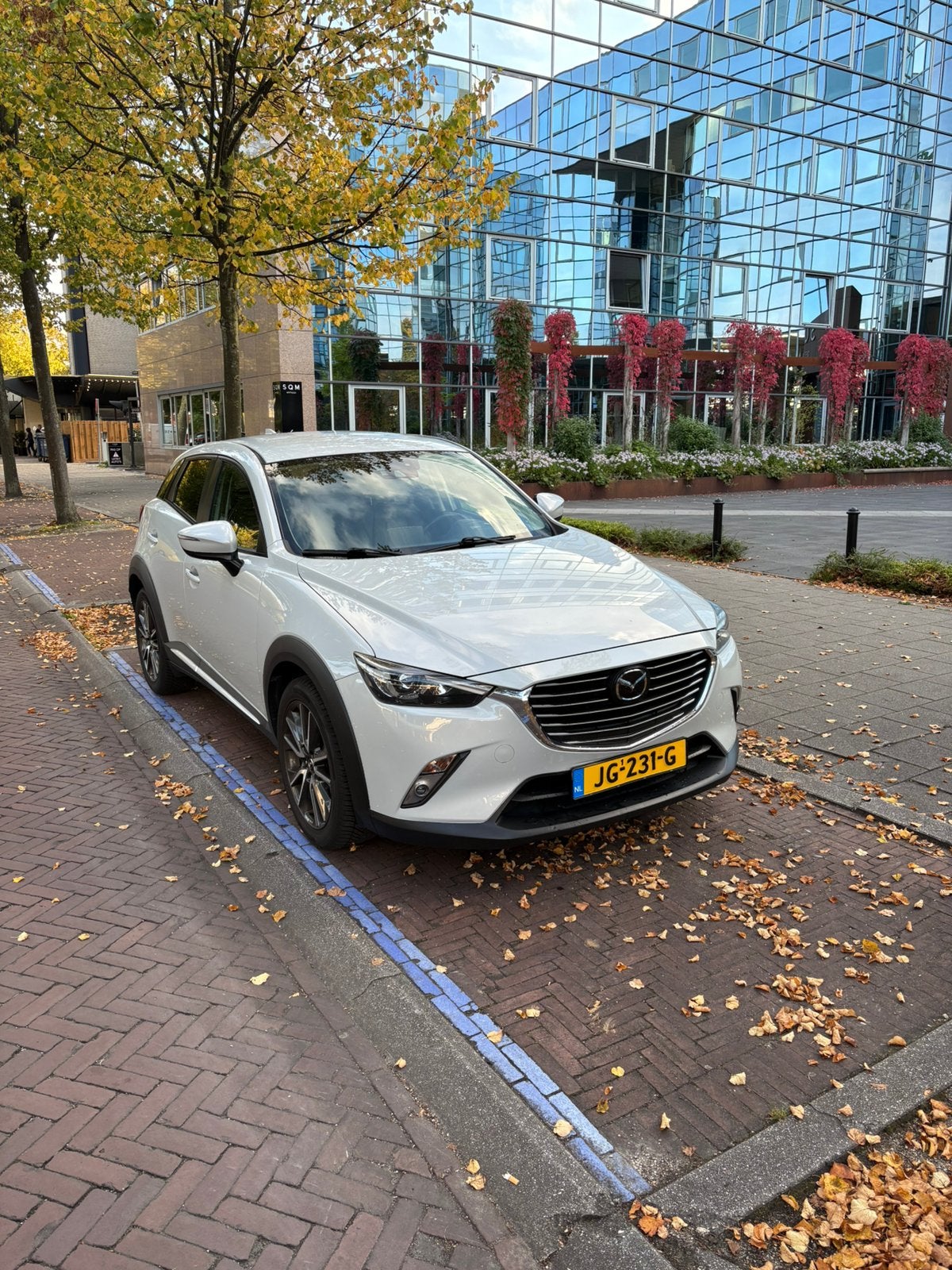 Mazda CX-3 2.0 Skyactiv-g 88KW 2016 Wit, Voorwielaandrijving, 4 cilinders, Handgeschakeld, Particulier