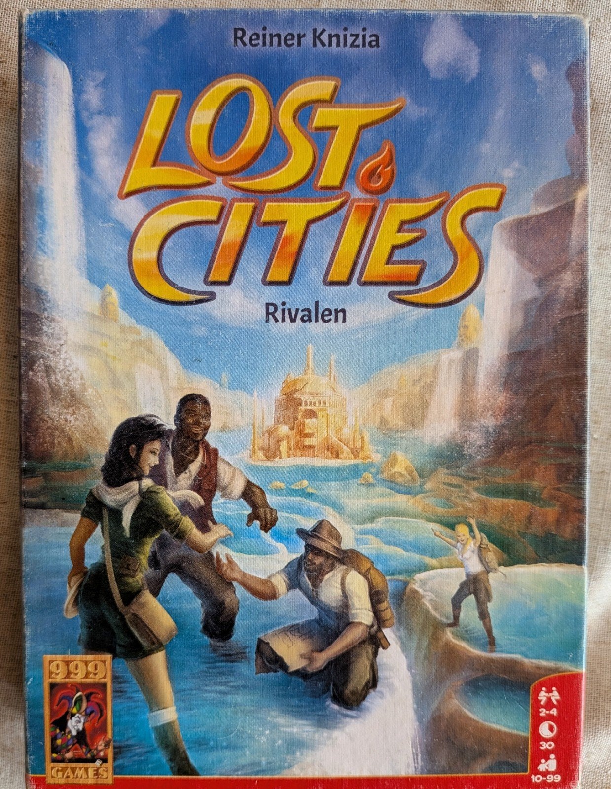 Lost Cities: Rivals - Strategisch kaartspel, Hobby en Vrije tijd, Een of twee spelers, Ophalen of Verzenden, Zo goed als nieuw