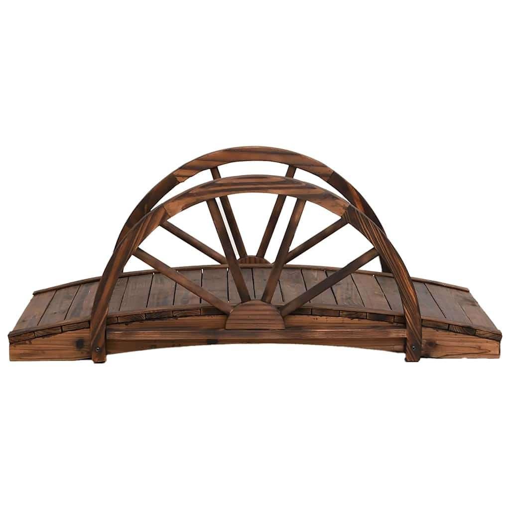 Tuinbrug houten brug vijverbrug bruggetje GRATIS BEZORGD!, Verzenden, P. Venemakade 163c, 9605 PN Kiel-Windeweer, Nieuw, HODO Handelsonderneming