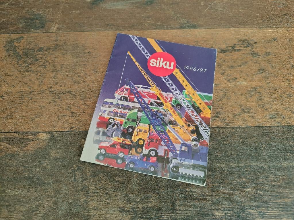 Catalogus: Siku (1995/1996) Miniatuur Auto's, Verzenden, Nieuw, Auto