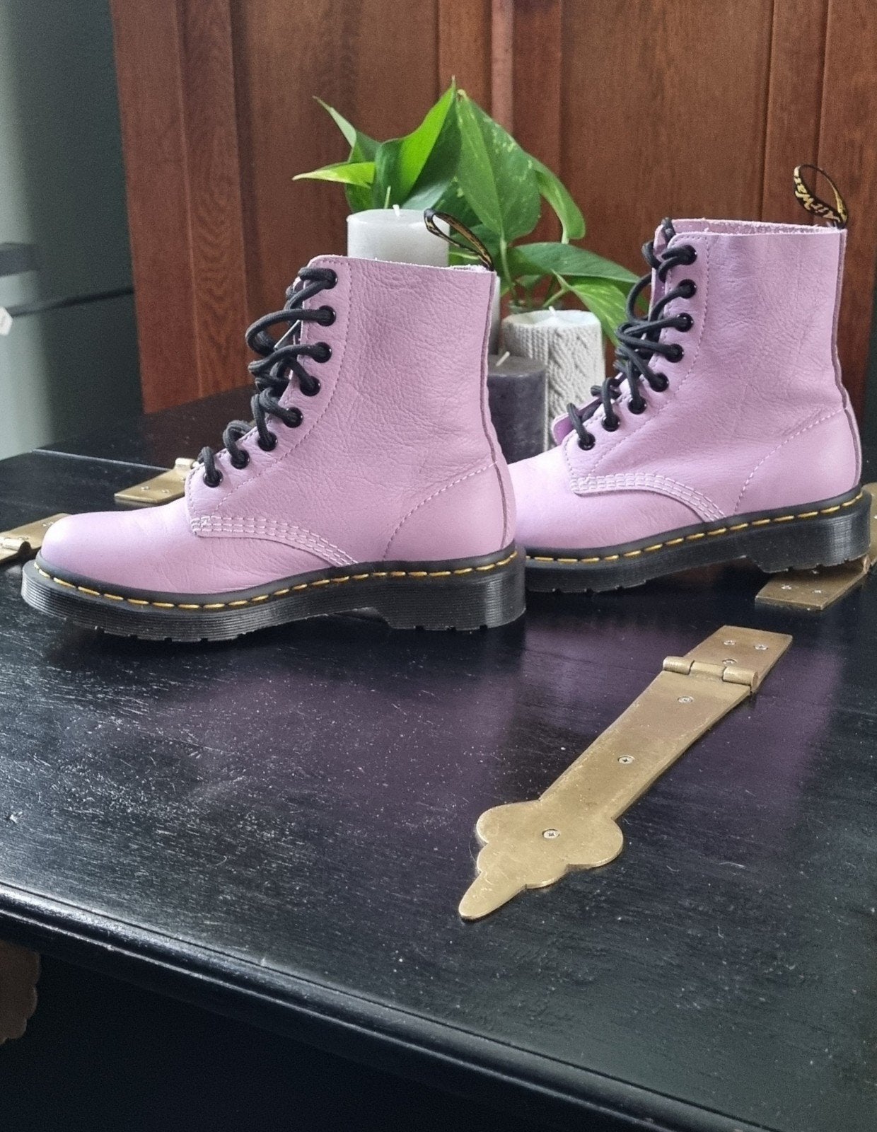 Dr. Martens 1460 Pascal lila Laarzen Maat 37, Overige kleuren, Lage of Enkellaarzen, Nieuw, Ophalen of Verzenden