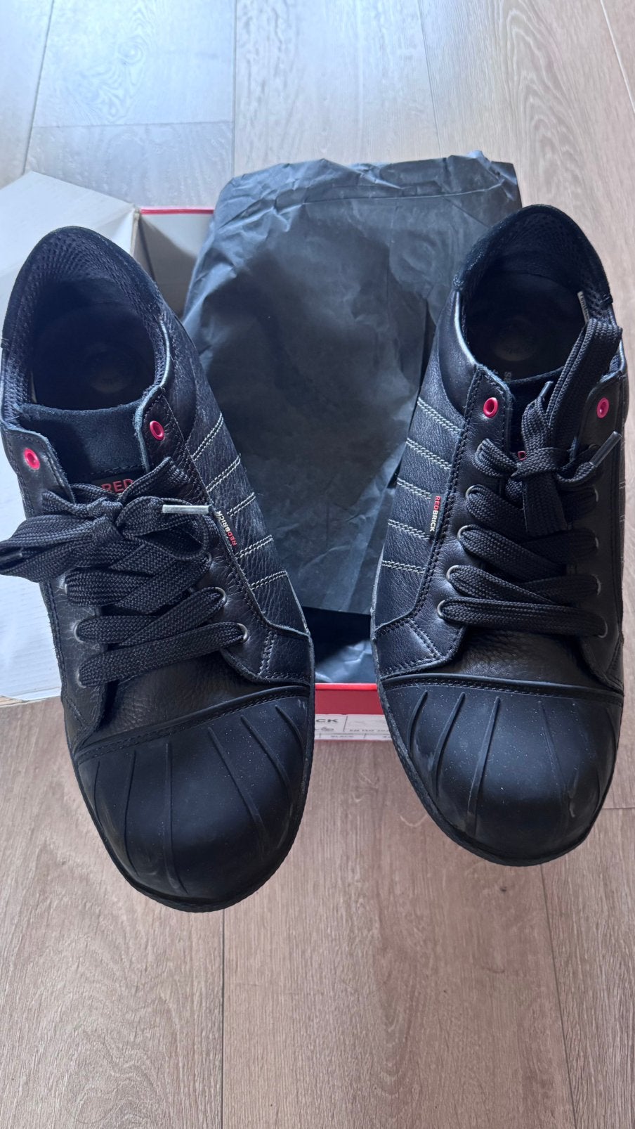 Redbrick Ruby veiligheidssneakers - Maat 46, Ophalen of Verzenden, Zo goed als nieuw, Zwart, Werkschoenen