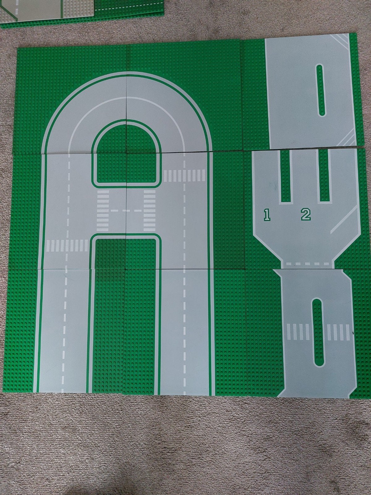 lego grondplaten jaren 90, Lego, Ophalen of Verzenden, Compleet, Grondplaat