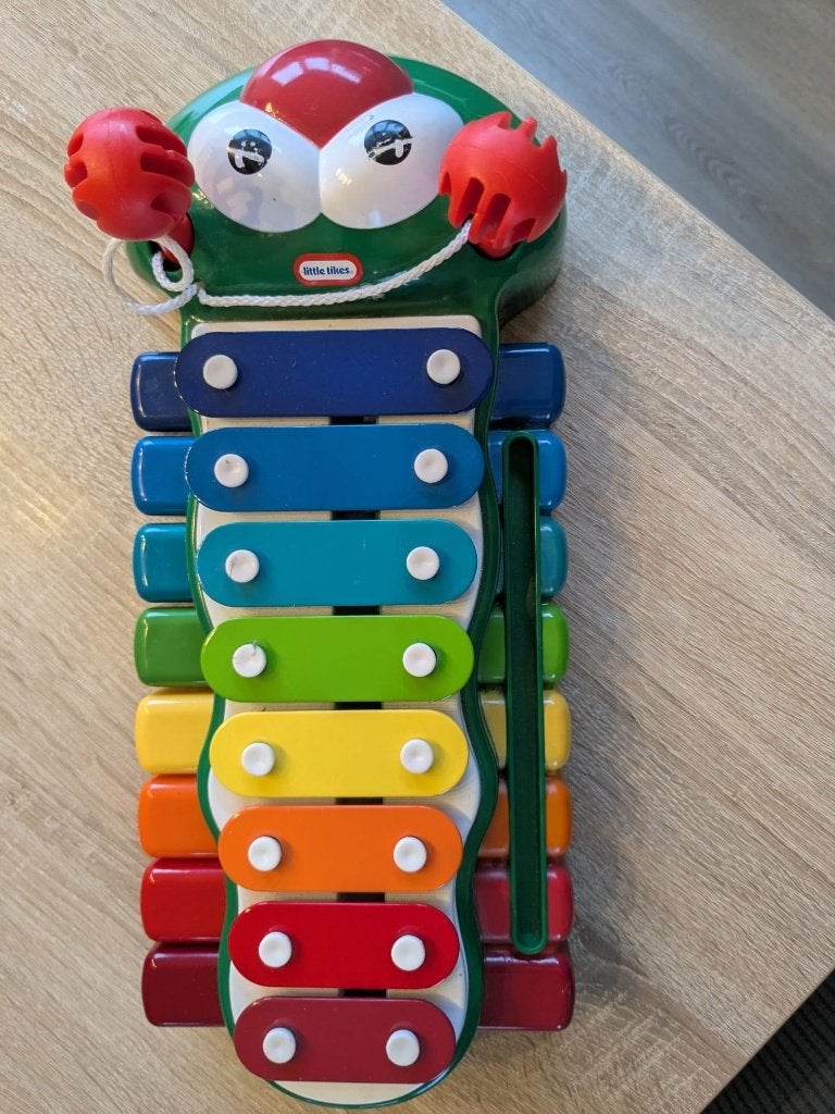 litte tikes xylofoon Rups, Ophalen of Verzenden, Zo goed als nieuw, Ontdekken, Met geluid