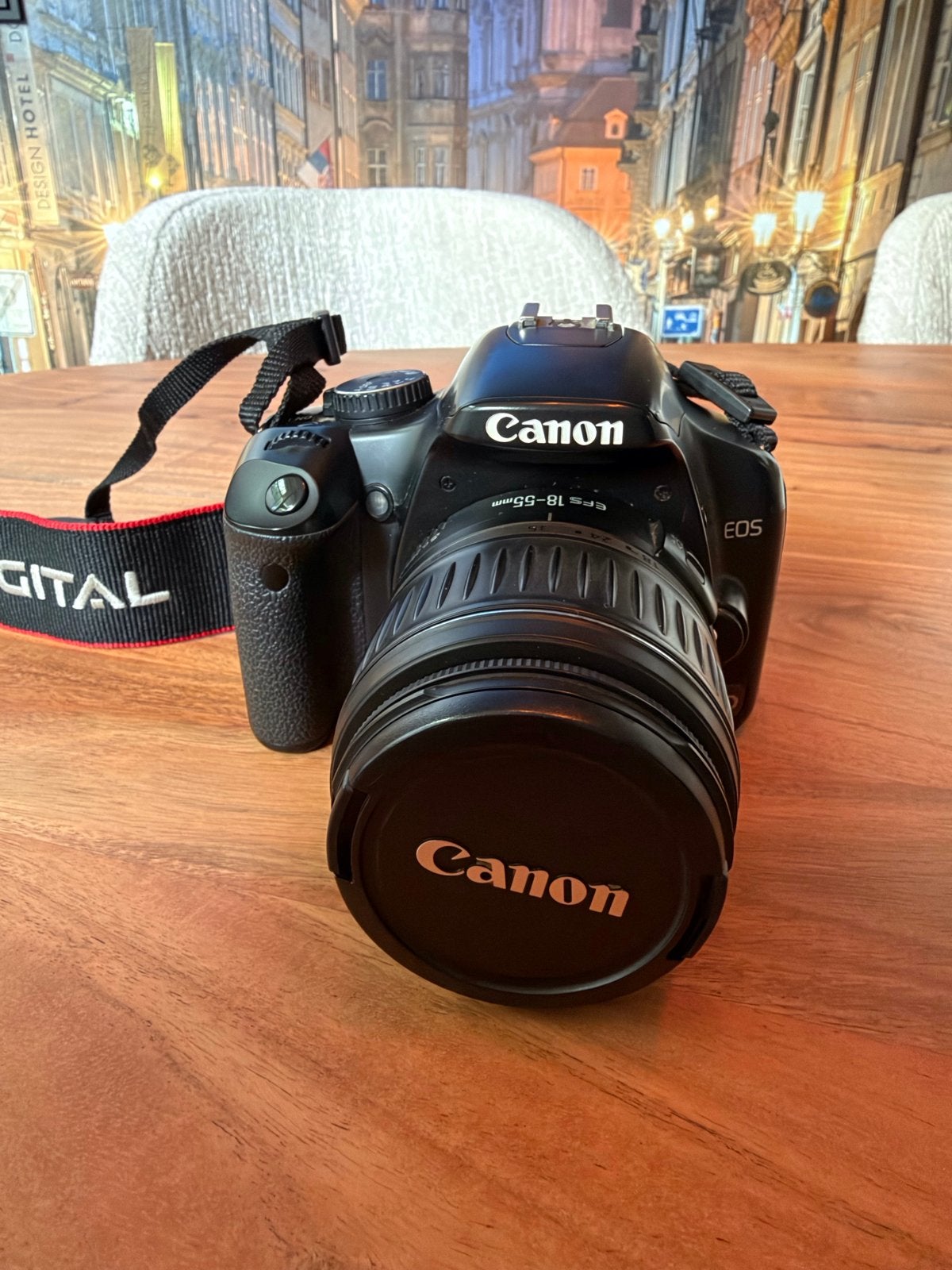 Canon EOS 450D met 2 lenzen, tas en NHA fotocursus, Verzenden, Zo goed als nieuw, Canon, Overig typen