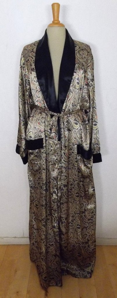Batik print kimono/badjas van Bijenkorf huis sellection!L/XL, Maat 42/44 (L), Zo goed als nieuw, Onder de knie, Meerkleurig
