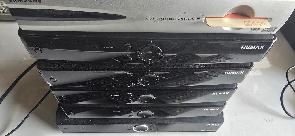6x digitale cable recievers voor kaartje, Ophalen, Gebruikt, Decoder