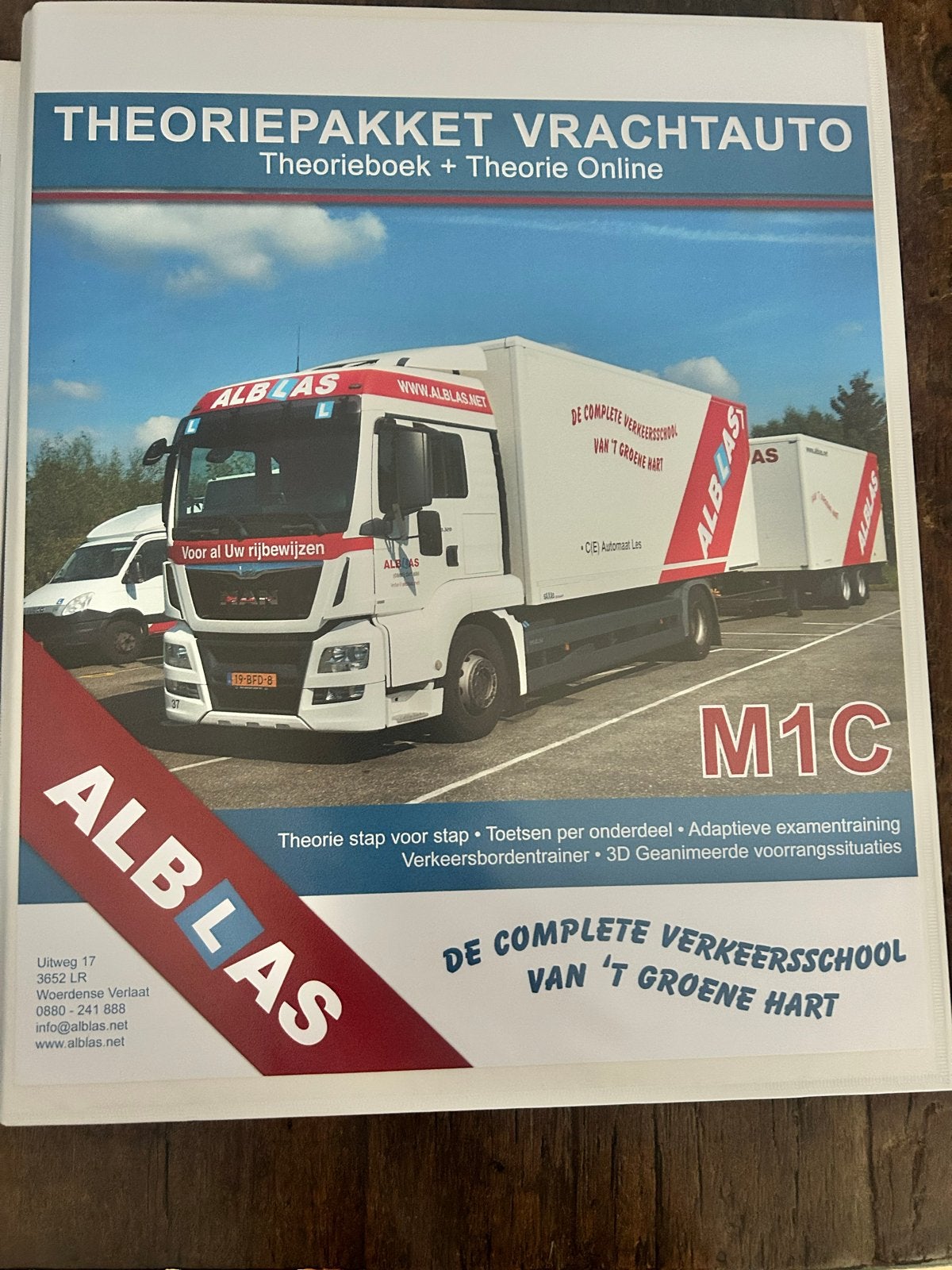Vrachtwagen theorieboeken Edudrive (1C, 2C, 3C + Code 95), Boeken, Ophalen of Verzenden, Zo goed als nieuw, Overige niveaus