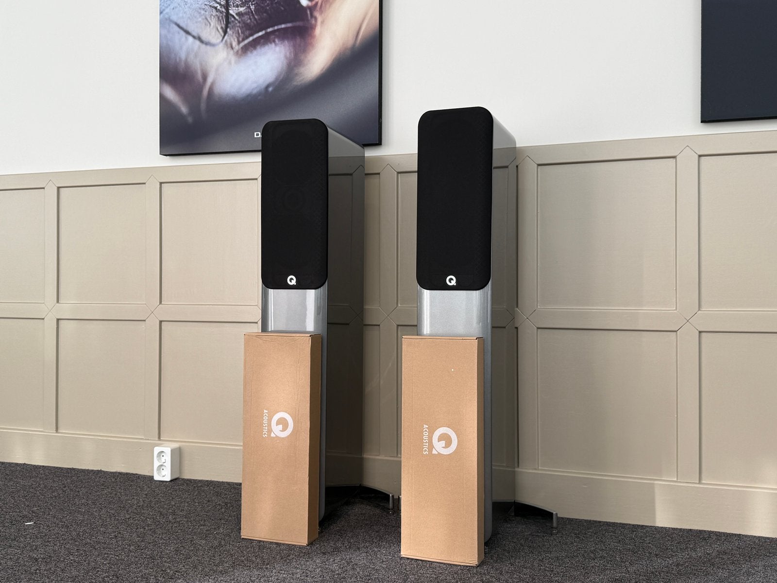 Q Acoustics Concept 50, Speakerset, Ophalen of Verzenden, Zo goed als nieuw, /