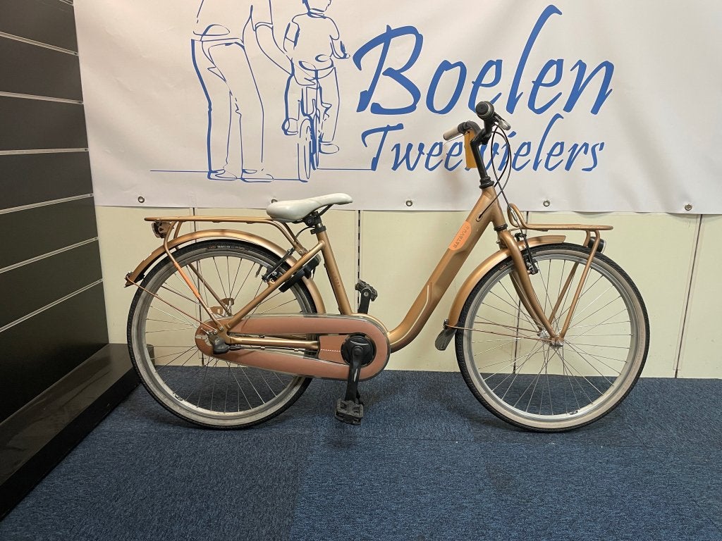 Batavus Star 24 inch 38cm 3v Transportfiets Meisje Goud, Ophalen, Terugtraprem, Batavus, Info@batavus.nl