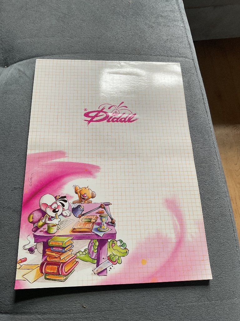 Diddl abracadabra blok 2, Verzamelen, Diddl, Ophalen of Verzenden, Verschillende figuren, Zo goed als nieuw, Papier, Kaart of Schrift