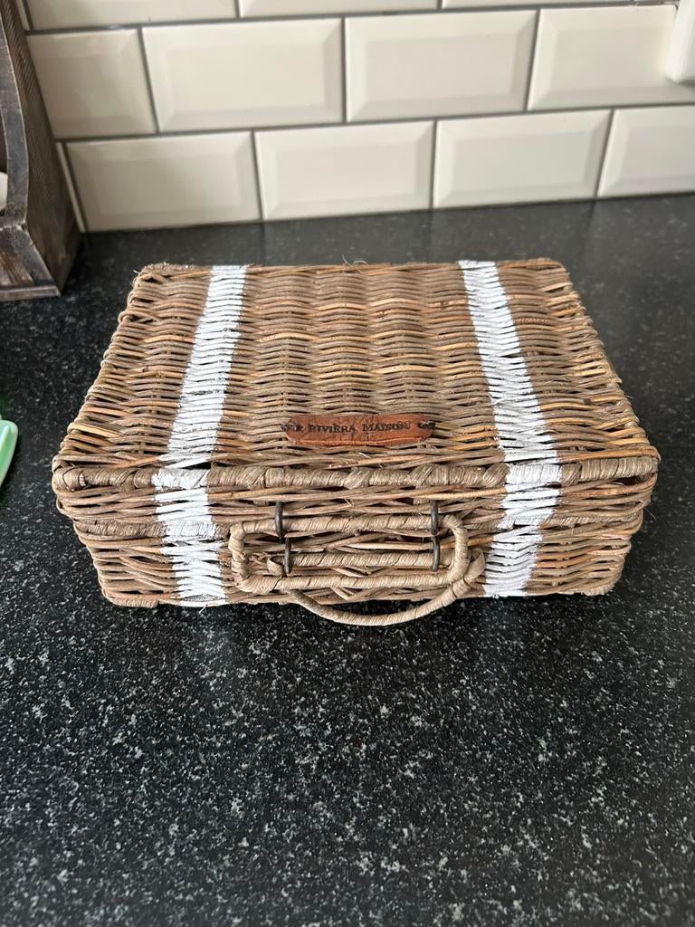 Theedoos riviera maison, Ophalen of Verzenden, Zo goed als nieuw