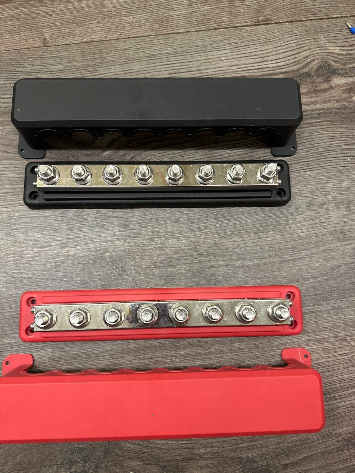 Busbar 8x M10 600ah met beschermkap, Ophalen of Verzenden, Nieuw, Overige merken, Overige typen
