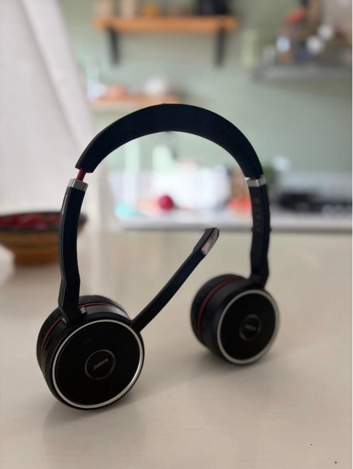 Jabra Evolve 75 MS Stereo Headset with USB-dongle, Ophalen, Zo goed als nieuw, Overige merken, Draadloos