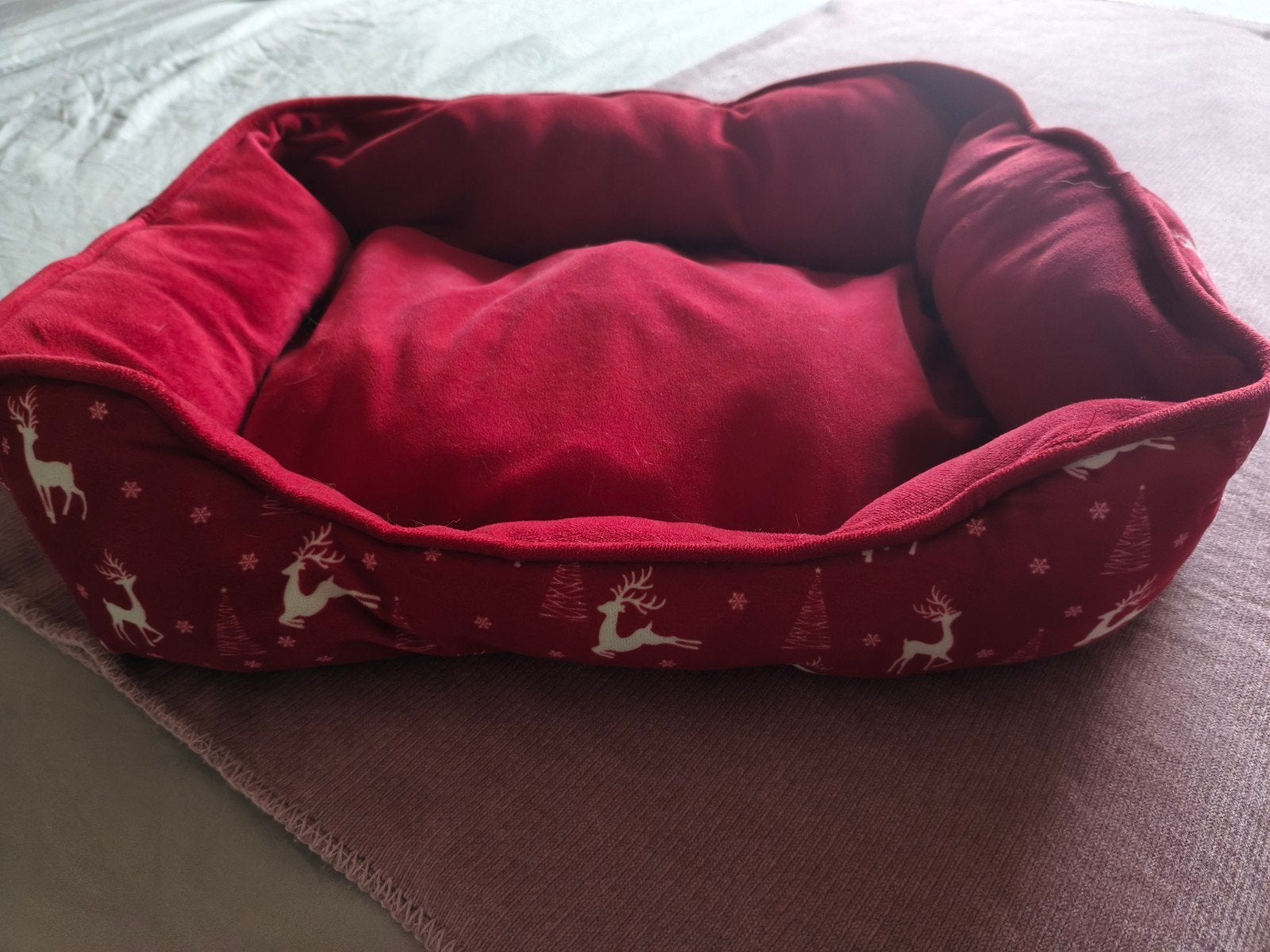 Kerst hondenmand, Ophalen, Gebruikt