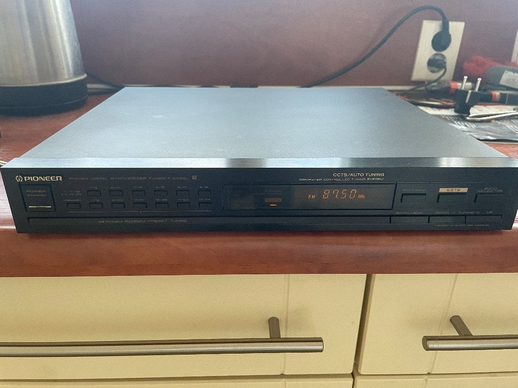 Pioneer tuner F-X430L, Audio, Tv en Foto, Tuners, Ophalen, Gebruikt
