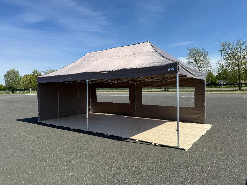 Partytent huren Limburg 3 x 4,5 M - Gratis levering & Opbouw, Verzenden, Zo goed als nieuw, Overige