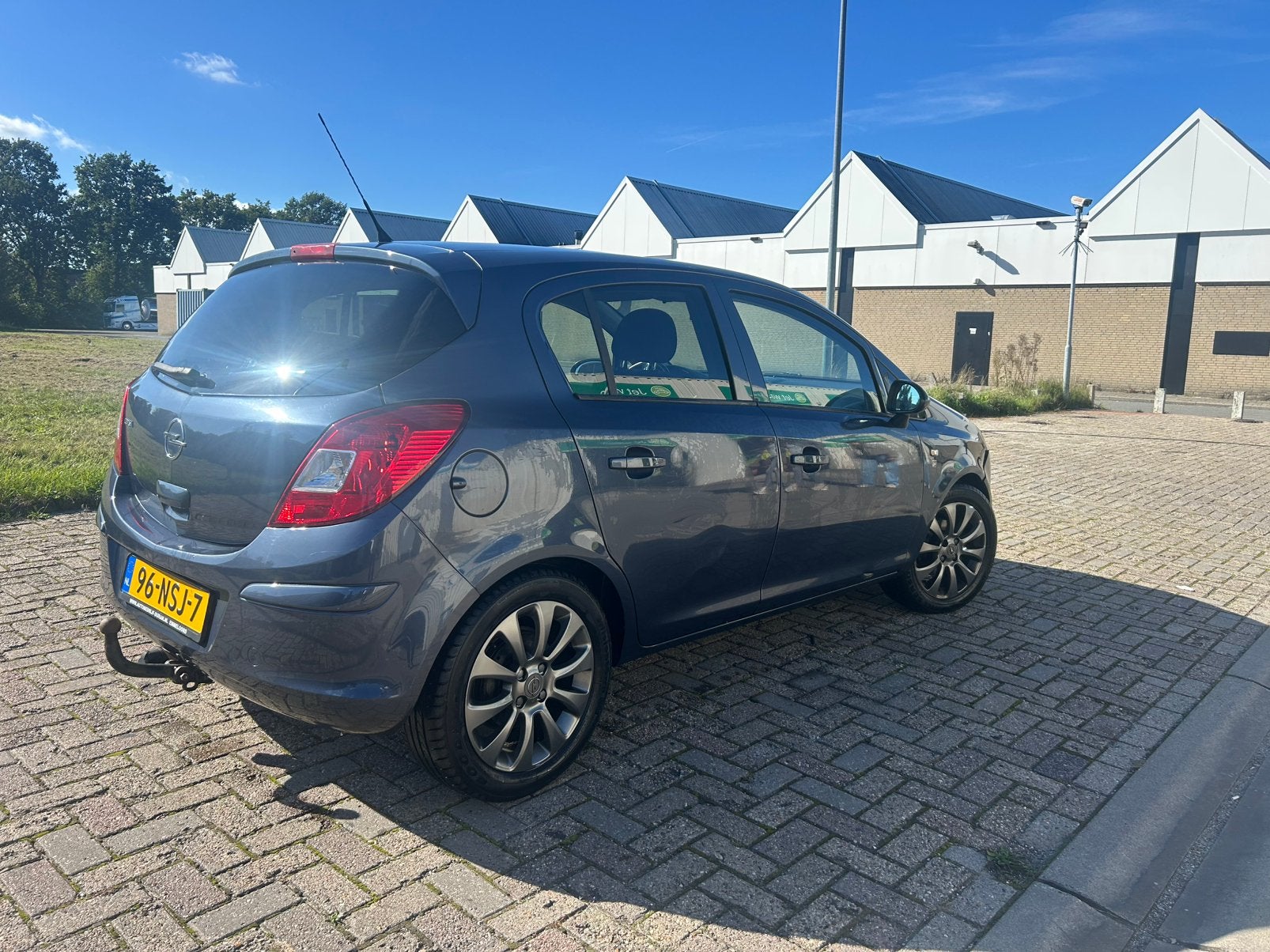 Opel Corsa 1.2 16V 5D Easytronic 2010 Blauw, 750 kg, 4 cilinders, Blauw, 1229 cc