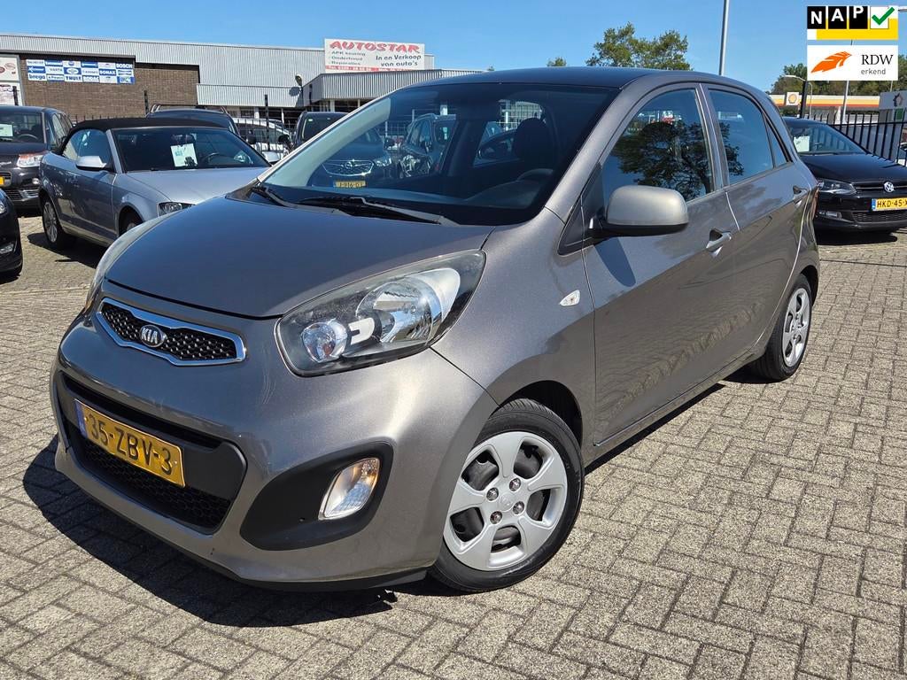 Kia Picanto 1.0 CVVT Comfort Pack/AIRCO/ELEC RAMEN, Voorwielaandrijving, Euro 5, Gebruikt, 400 kg