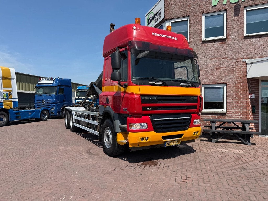 DAF CF 85 CF85-460 6X2/4 FAS HYVA HOOKLIFT (bj 2009), Automaat, Euro 5, 462 pk, Bedrijf