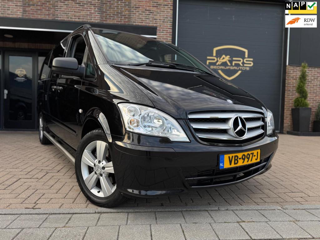 Mercedes-Benz Vito 113 CDI 320 Lang DC Luxe Automaat Dubbele, Automaat, Euro 5, Gebruikt, Zwart