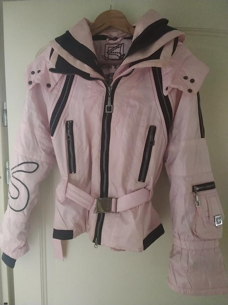 SportAlm Ski Jas Maat 40 Roze, Maat 38/40 (M), SportAlm, Ophalen of Verzenden, Jack