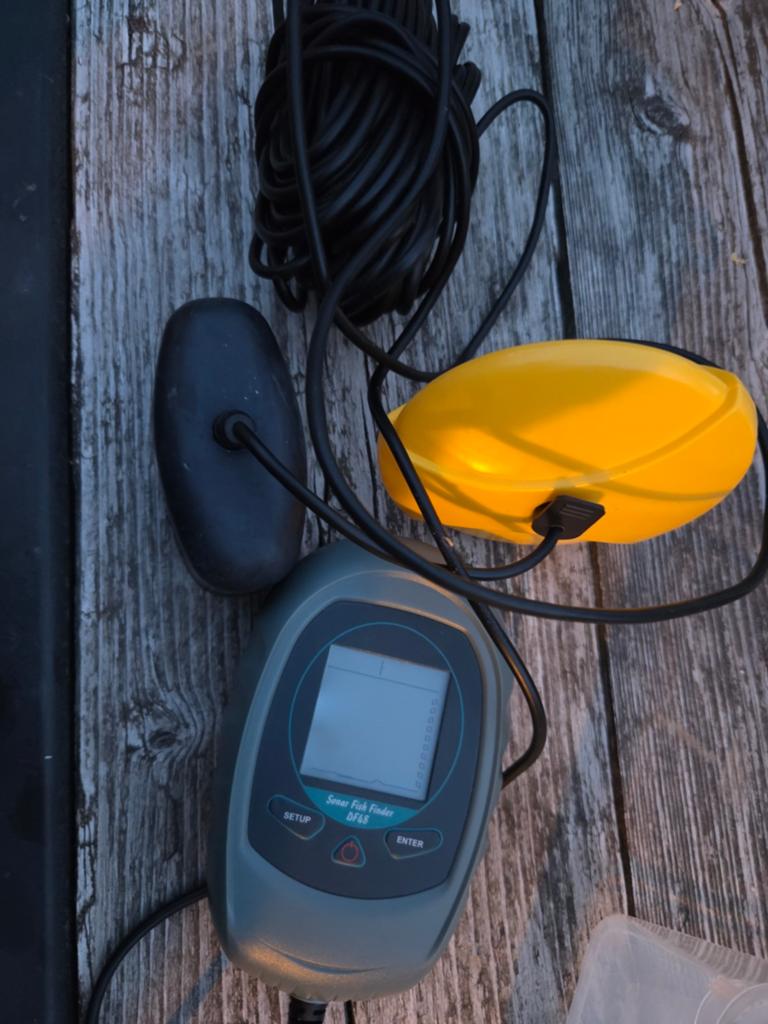 Pagel Sonar Fish Finder DF48 - Dieptemeter Visvinder, Ophalen of Verzenden, Gebruikt