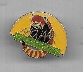 ANTWERPEN BELGIE DIERENTUIN ZOO PIN, Verzamelen, Ophalen of Verzenden, Gebruikt, Overige onderwerpen, Speldje of Pin