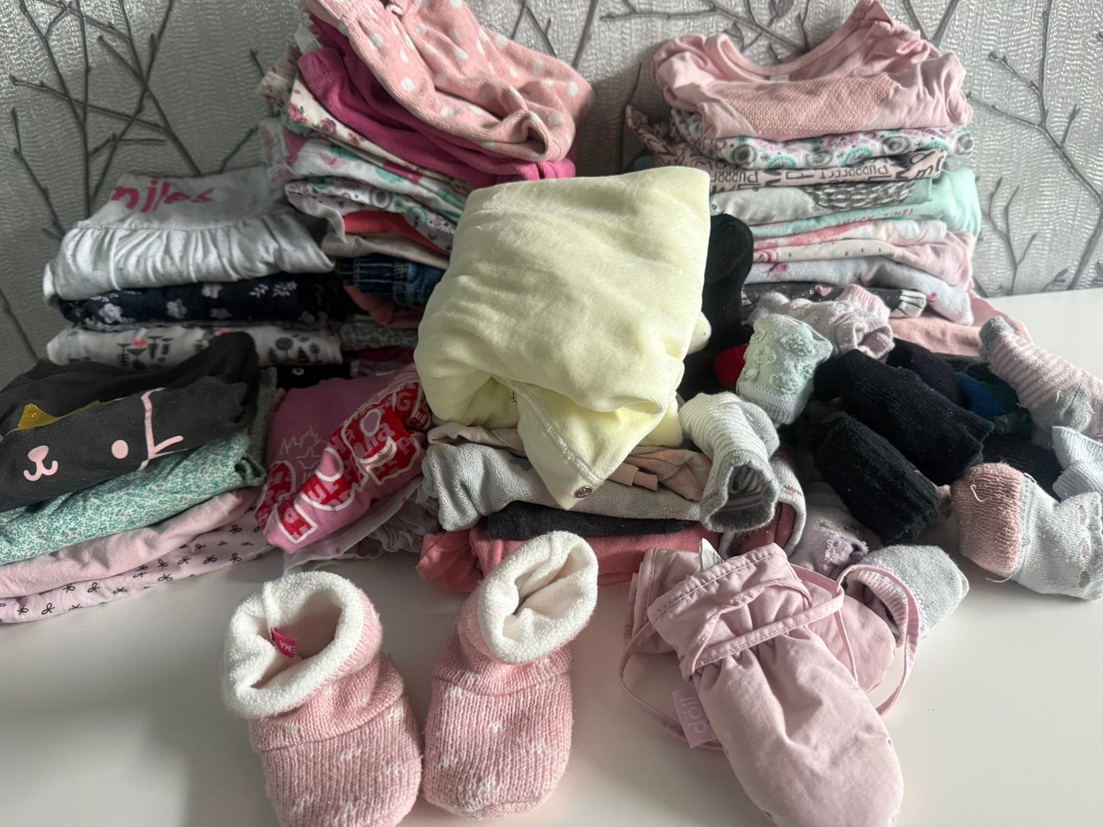 Kledingpakket baby maat 80 meisje, Kinderen en Baby's, Babykleding | Baby-kledingpakketten, Ophalen of Verzenden, Gebruikt, Maat 80