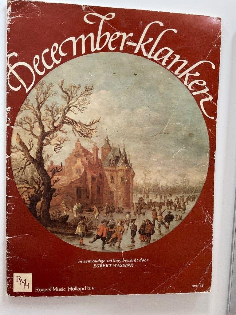 Decemberklanken. Bladmuziek Sinterklaas, Kerst en Oudjaar, Ophalen of Verzenden, Gebruikt, Thema