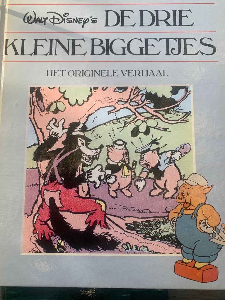Stripboek de drie kleine biggetjes, Boeken, Eén stripboek, Ophalen of Verzenden, Zo goed als nieuw