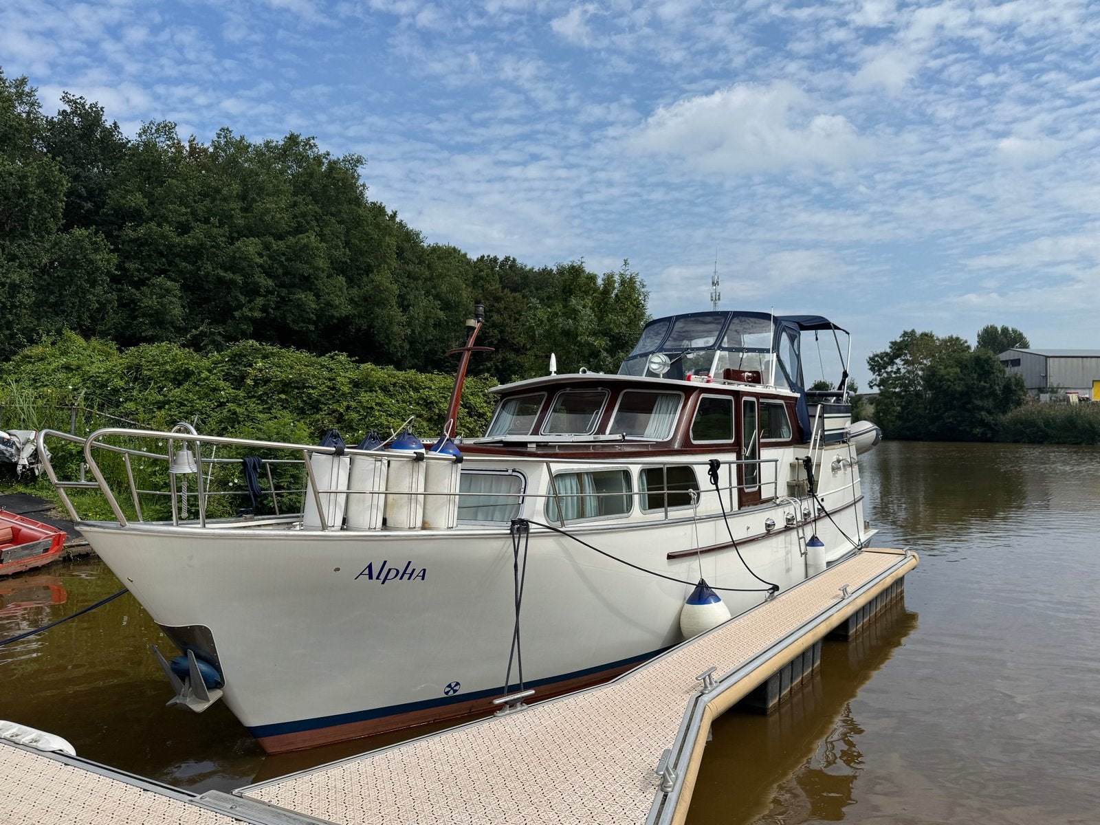 Miedema Rondspant Kruiser - Comfortabel en Ruim, Watersport en Boten, Motorboten en Motorjachten, Staal, Overige merken, Gebruikt