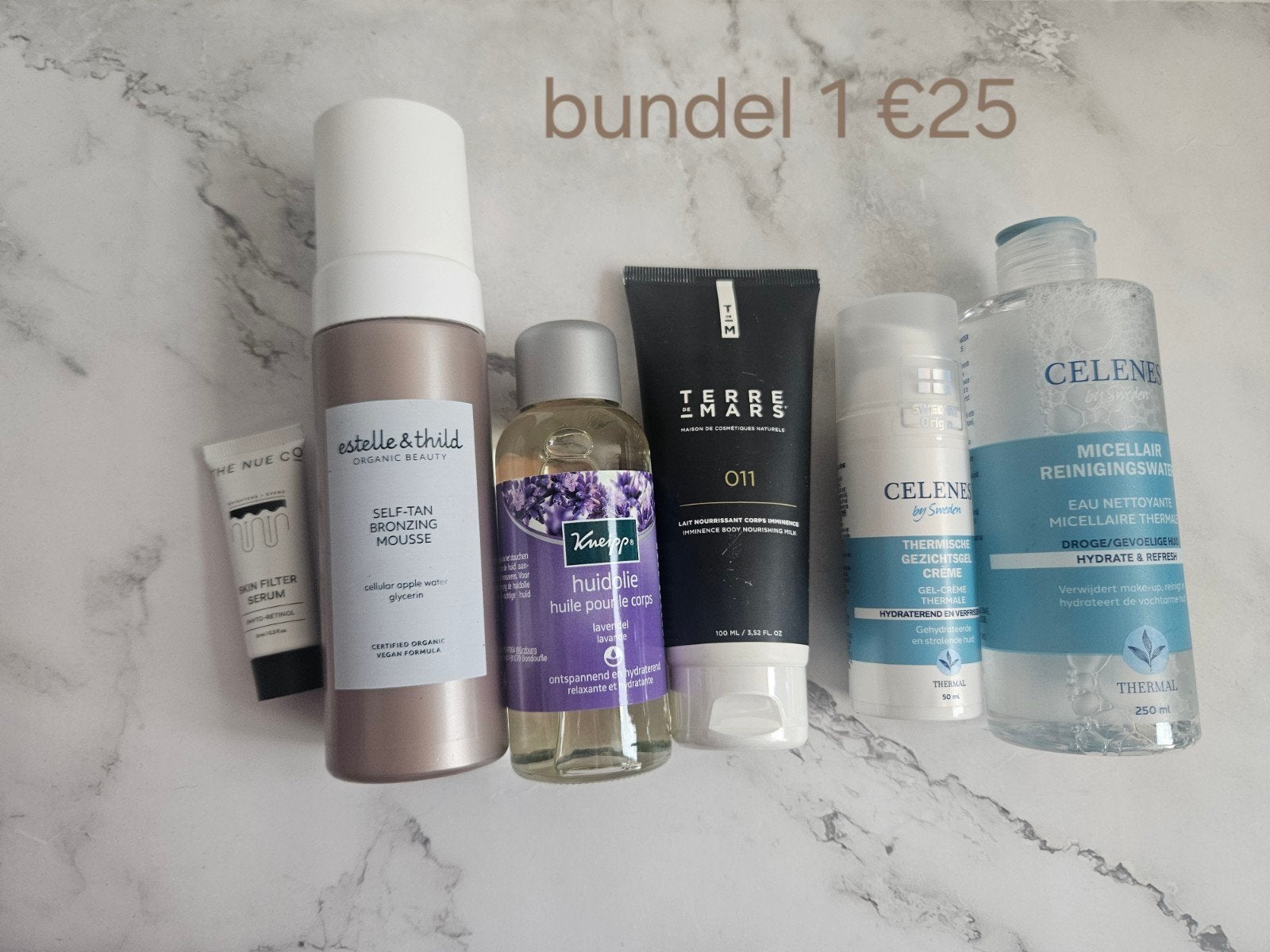 Bundel huidverzorgingsproducten skincare, Sieraden, Tassen en Uiterlijk, Ophalen of Verzenden, Nieuw, Gehele gezicht