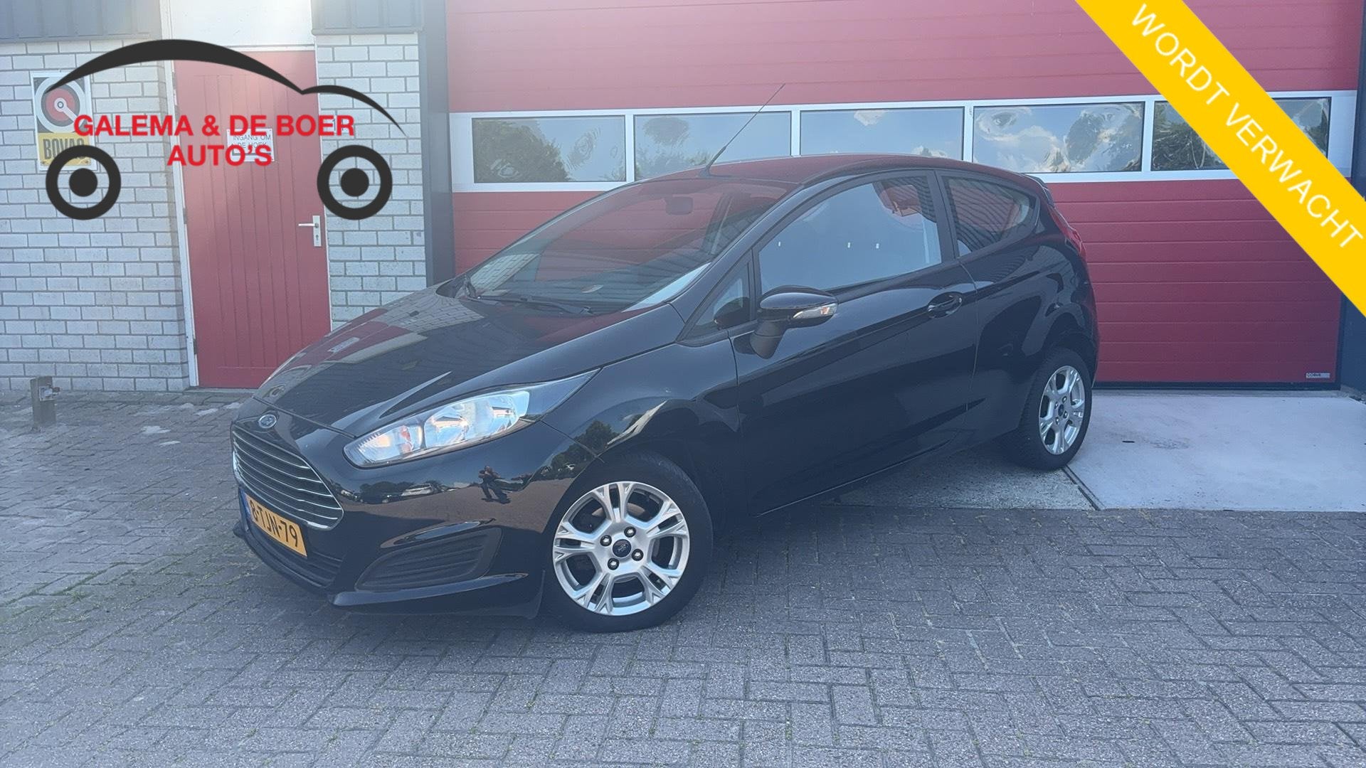 Ford Fiesta 1.6 TDCi Lease Style NWE D-RIEM / AIRCO / BLUETO, Voorwielaandrijving, Euro 5, Stof, Gebruikt