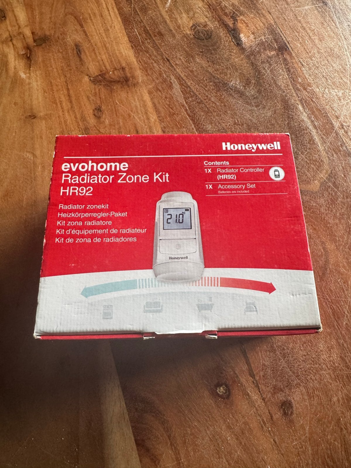 Honeywell evohome Radiator Zone Kit HR92, Ophalen, Slimme thermostaat, Nieuw