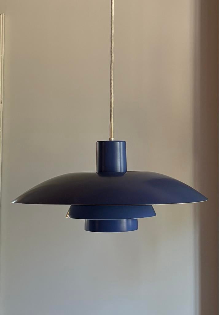 Louis Poulsen PH4 Hanglamp - Klassiek Deens Design, Gebruikt, Verzenden, X, Metaal